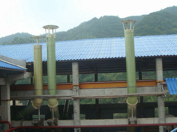 山西施工現場玻璃鋼煙囪